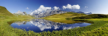 Melchsee Frutt - Titlis - Spiegelbild - Reflection - OW