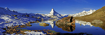 Findelalp - Stellisee - Matterhorn - Spiegelbild - Reflection - VS
